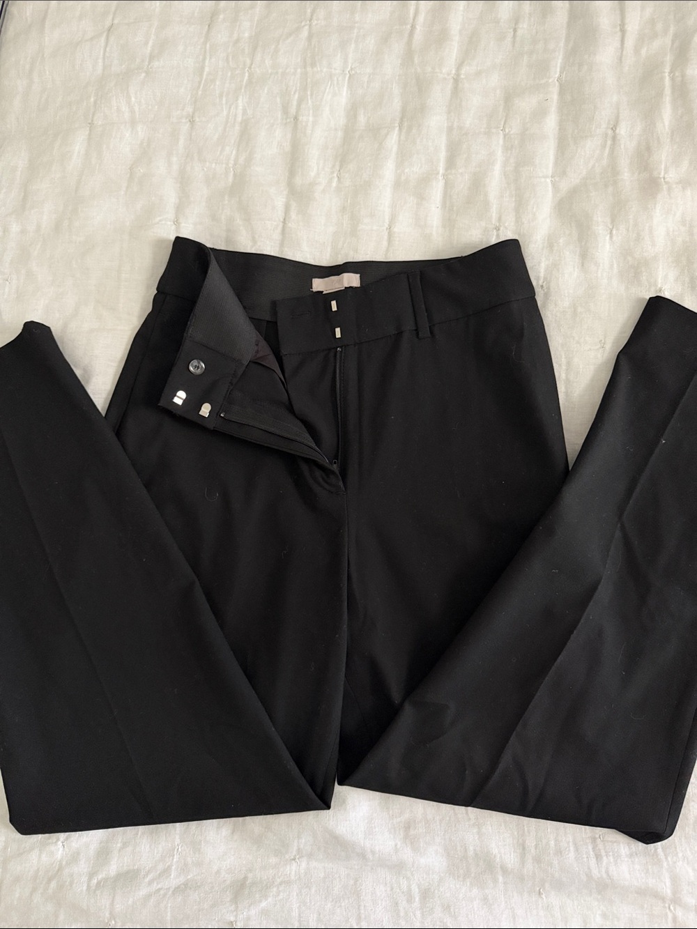 Women’s Black Straight Leg Dress Pants - Classic Workwear